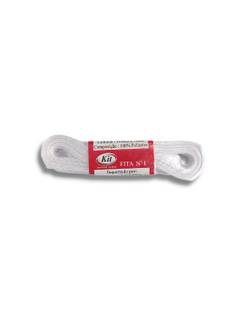 FITA CETIM Nº 1 7MMX10M  - BRANCO - UN - KIT