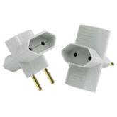 PINO 3 SAIDAS RADIAL 2P 10A ABNT CZ 118