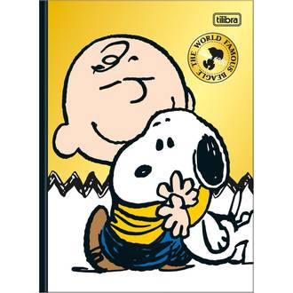 CADERNO COLEGIAL COSTURADO 160FLS - 384071 - SNOOPY - PCT 4 - TILIBRA