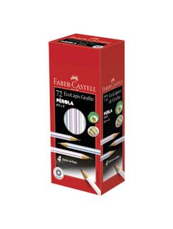 LAPIS PRETO N2 MAX PEROLA CORES SORTIDAS - SM/1210PER - CX 72 - FABER