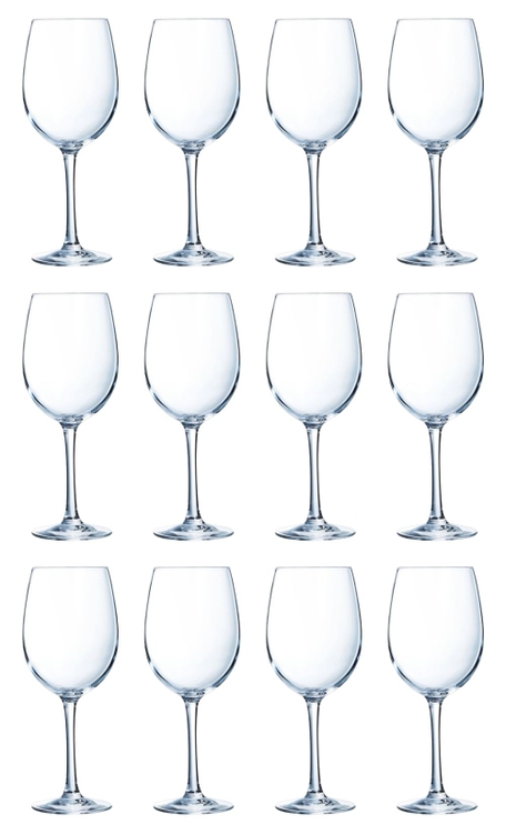 Conjunto 12 Taças de Cristal Arcoroc Chef & Sommelier Cabernet 470ml