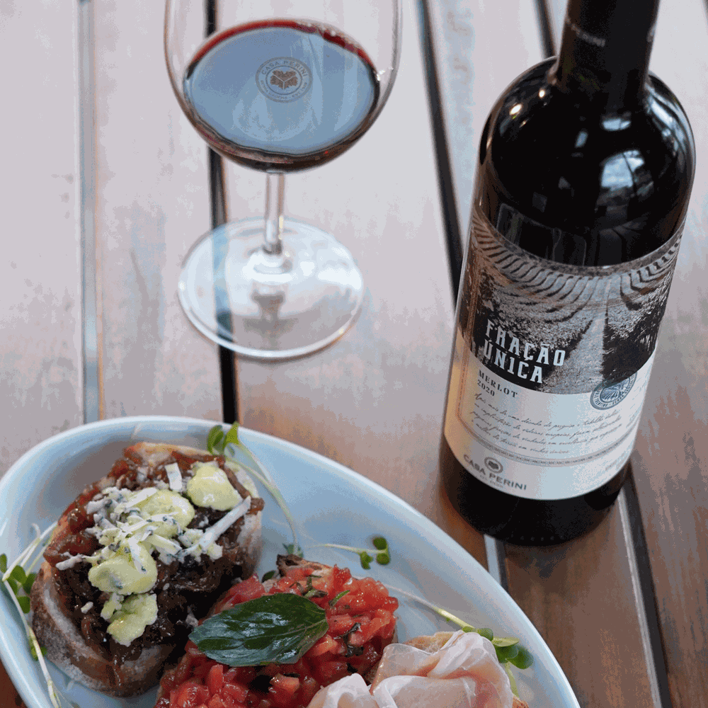 VINHO TINTO SECO MERLOT (750ML)-FRACAO UNICA