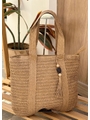 BOLSA TOTE CLÁSSICA PALHA MARROM - 1