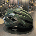 Capacete Abus Stormchaser Verde Militar