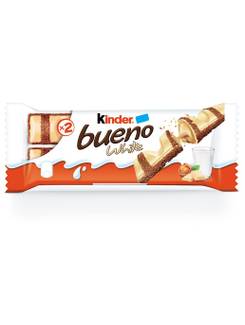 CHOCOLATE KINDER BUENO CHOC BRANCO - 39G - UN - FERRERO
