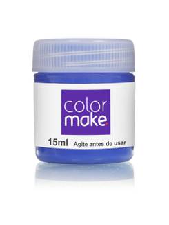 TINTA FACIAL LIQUIDA 15ML  - AZUL - CX 12 - COLOR MAKE