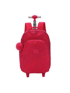 MOCHILA C/RODAS CRINKLE MC47152UP - PINK - UN - LUXCEL
