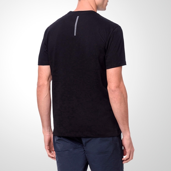 CAMISETA MASCULINA MANGA CURTA REISSUE RETÂNGULO PRETA CALVIN KLEIN JEANS