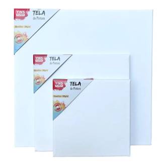 TELA PARA PINTURA S/ MOLDURA - 30X30 - UN - YINS PAPER