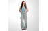 COLETE FEMININO EM TRICOT AZUL PADRÃO