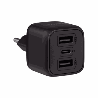 CARREGADOR TOMADA 3 USB EC12 POWER 32W - PRETO - UN - INTELBRAS
