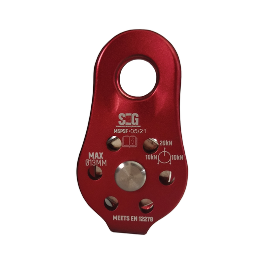 POLIA ALUMINIO FIXA +SEG