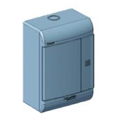 CD SOB PVC 05 DIN EASY9 T OPACA EZ9E3505