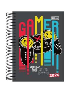 AGENDA ESPIRAL SPICE MASCULINO M3 - DIARIA - 393738 - UN - TILIBRA