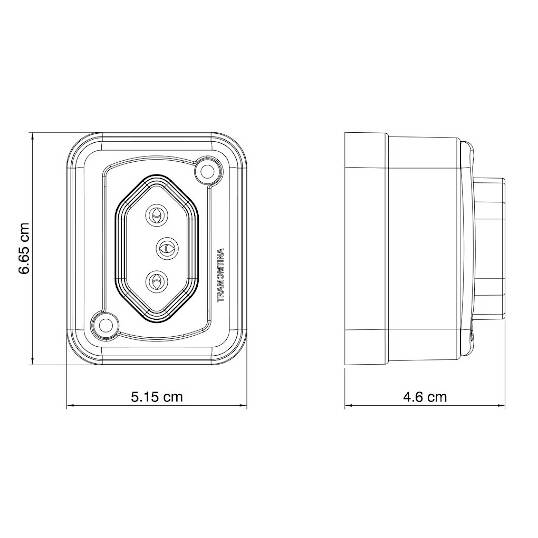 TOMADA DE SOBREPOR TRAMONTINA 10A 250V BRANCO REF. 57400/048