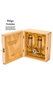 Kit Riedel Bar Beer em Caixa de Madeira