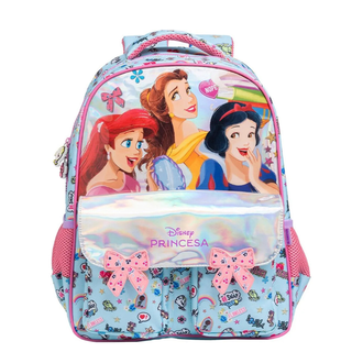MOCHILA COSTAS PRINCESAS 16 POL - 14802 - UN - XERYU´S