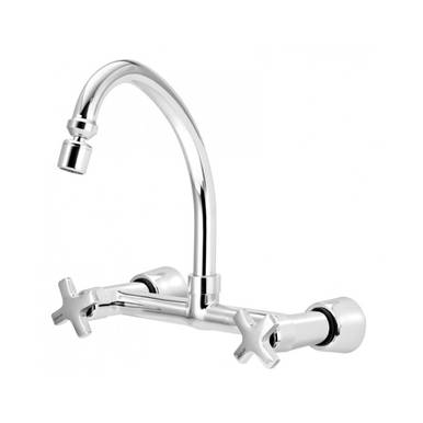 MISTURADOR PARA COZINHA PAREDE BICA MÓVEL 1/4 VOLTA ESTEVES