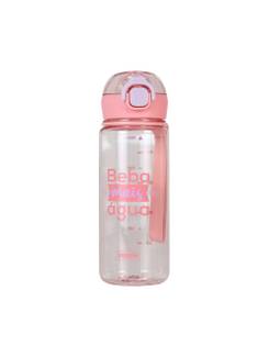 GARRAFA C/ CANUDO 480ML CT5081 - SORTIDOS - UN - TT BRASIL