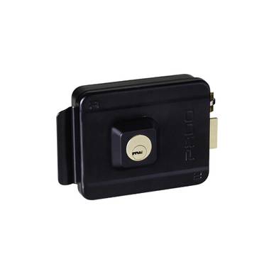 FECHADURA SOBREPOR ELÉTRICA MULTIPONTO PADO Ref: 590-150 Acabamento: Preto