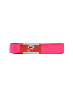 FITA CETIM Nº 3 15MMX10M  - ROSA NEON - UN - KIT