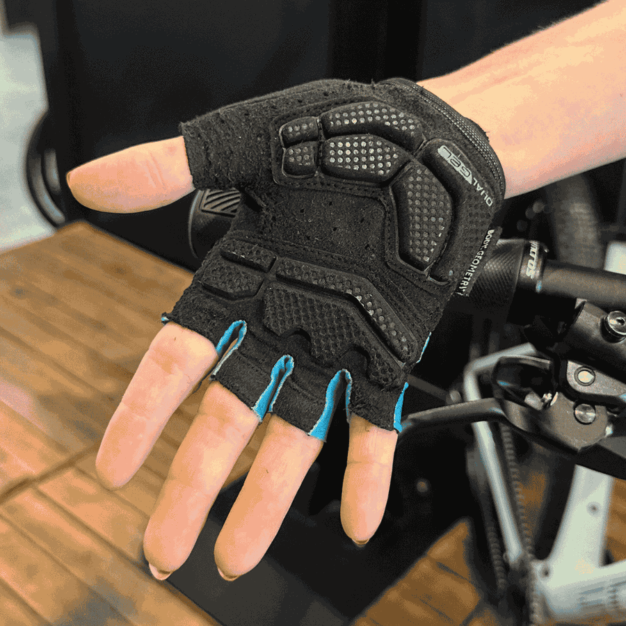 Luva Specialized Dedo Curto Dual Gel Feminina Turquesa