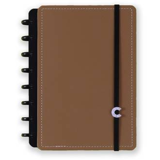 CADERNO INTELIGENTE MEDIO CIMD3092 - CARAMEL - UN - CADERNO INTELIGENTE