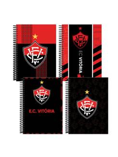 CADERNO UNIV CAPA DURA 15X1 240FLS - EC VITORIA / 6523 - UN - BAHIA ARTES