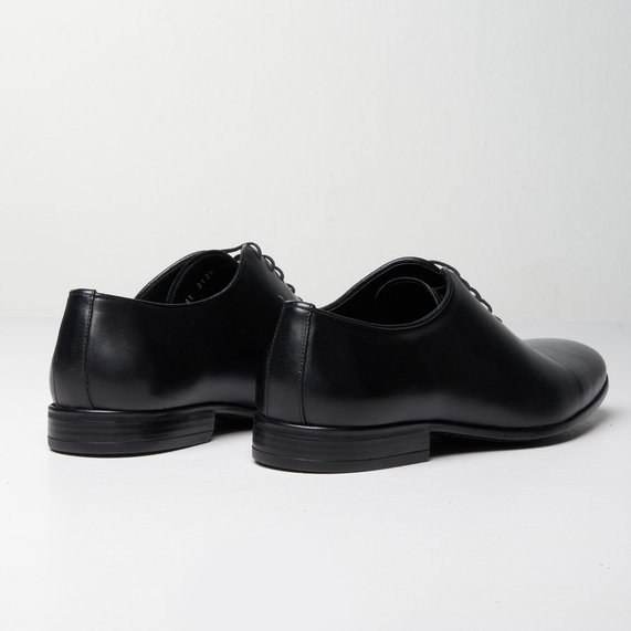 SAPATO SOCIAL MASCULINO COURO PRETO PADRÃO