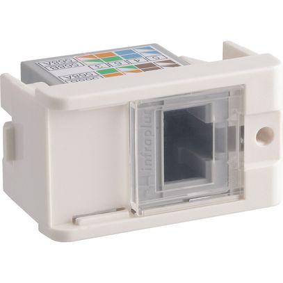 DECOR MOD TOM RJ45 CAT6 8FIOS BR PRM047781