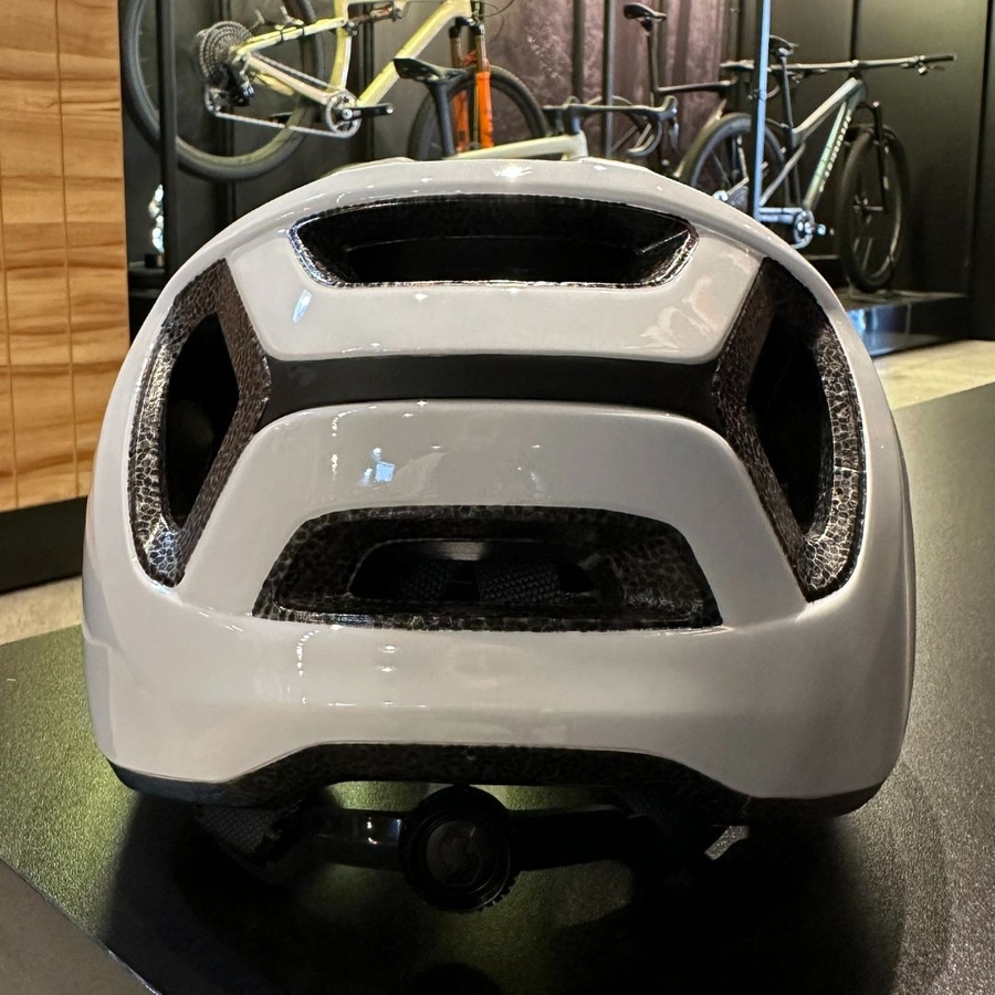 Capacete Scott Supra Branco Brilhante