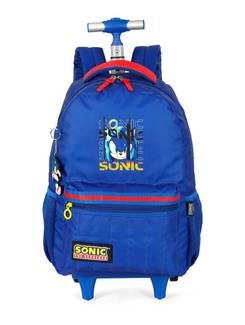 MOCHILA C/RODAS SONIC MC49822SO - AZUL - UN - LUXCEL