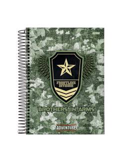 CADERNO UNIV CAPA DURA 15X1 240FLS - ADVENTURE - PCT 2 - JANDAIA
