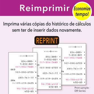 CALCULADORA MESA C/BOB 12 DIG HR-8RC - PRETO - UN - CASIO