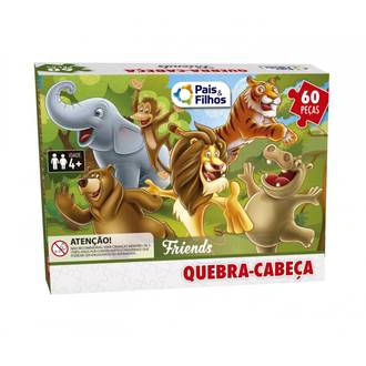 QUEBRA - CABECA FRIENDS 2971 - 60 PCS - UN - PAIS E FILHOS