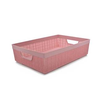 CESTO ORGANIZADOR JUTA A4 5,2L - 3276 - ROSE - UN - JAGUAR