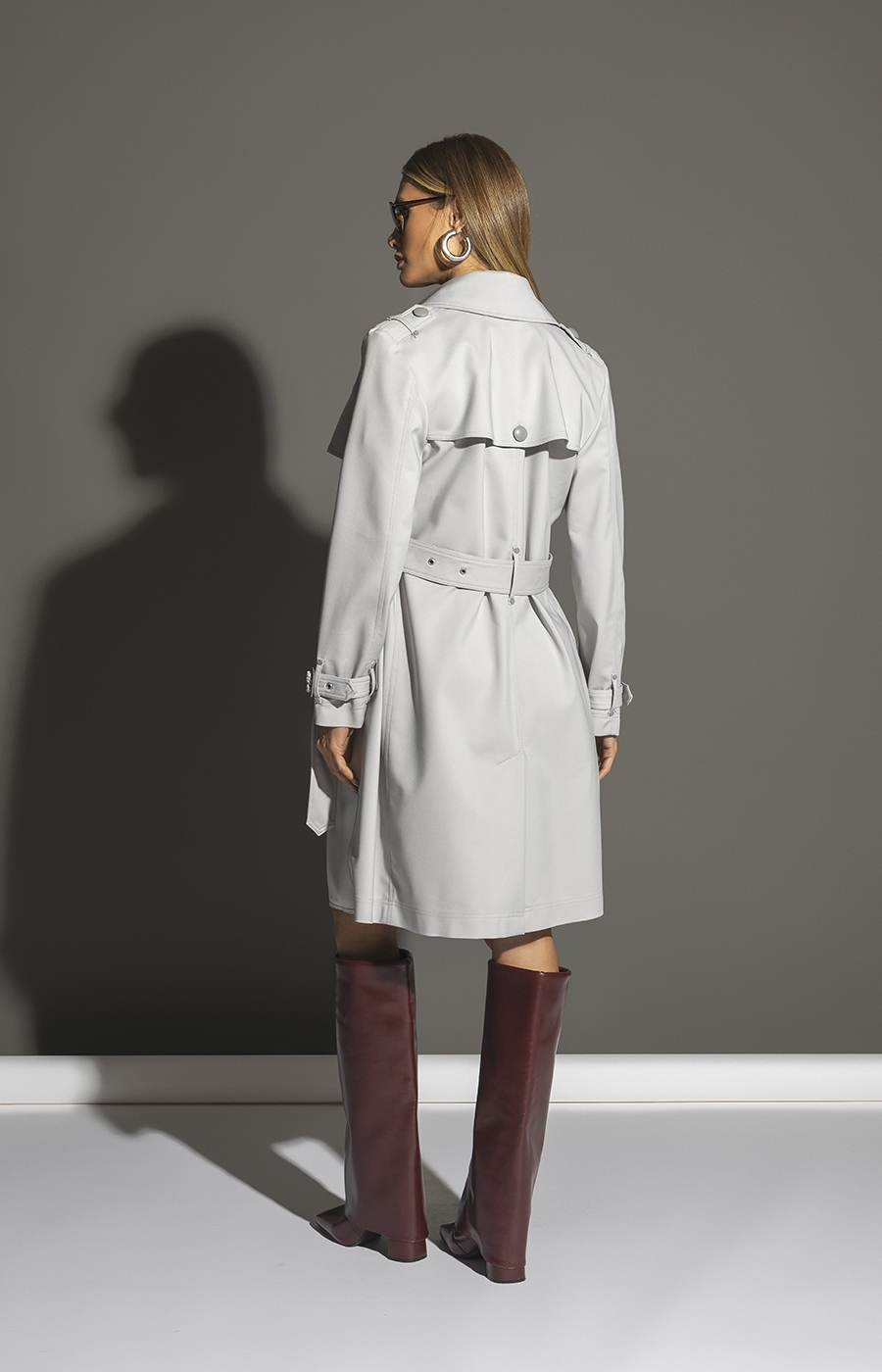 Trench Coat Simone Cinza