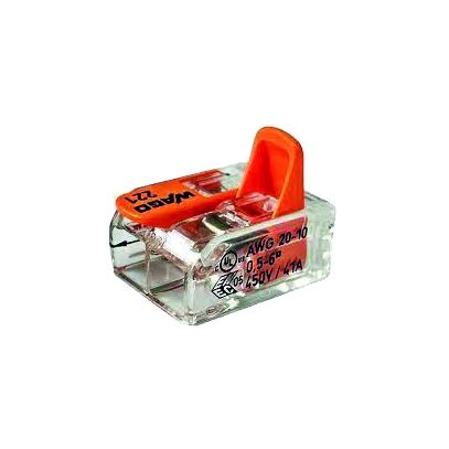 CONECTOR EMENDA 2 FIOS ATE 6,0mm (3PCS) 221-612 WAGO