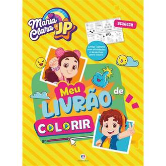 LIVRO DE COLORIR MARIA CLARA E JP - UN - CIRANDA CULTURAL