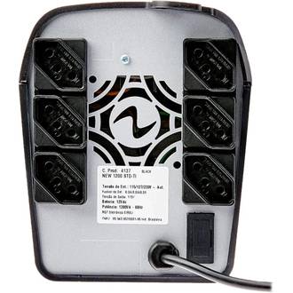 NOBREAK 1200VA TRIVOLT EASY WAY - 6 TOMADAS - 4133 - UN - RAGTECH