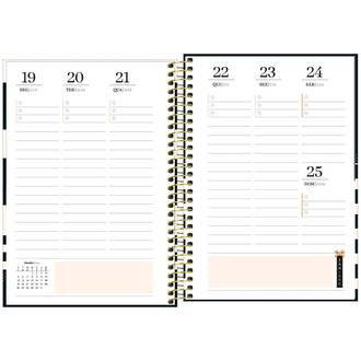 AGENDA ESPIRAL WEST VILLAGE M5 - PLANNER - UN - TILIBRA
