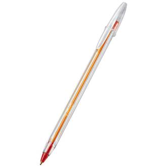 CANETA CRISTAL ESCRITA FINA 0,8MM - VERMELHO - UN - BIC