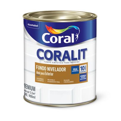 FUNDO CORALIT SINT NIV BRANCO 900ml
