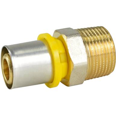 CONECTOR AMANCO GÁS FIXO MACHO 16 MM x 1/2