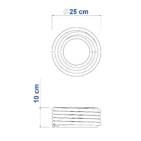 MANGUEIRA DE JARDIM TRAMONTINA COM ENGATES ROLO 15 M 79172 - VERDE FLEX