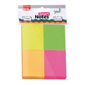 BLOCO ANOTACOES SMART NOTES 400F - 38X51 C/5 NEON BA3899  - UN - BRW