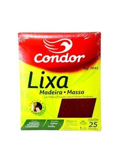LIXA MADEIRA/MASSA ACERTO SURP 1040 - 80 - UN - CONDOR