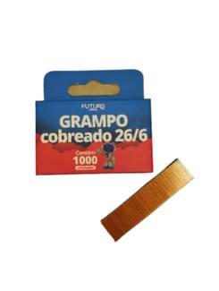 GRAMPO COBREADO 26/6 C/1000 - FO262203 - CX 10 - FUTURO