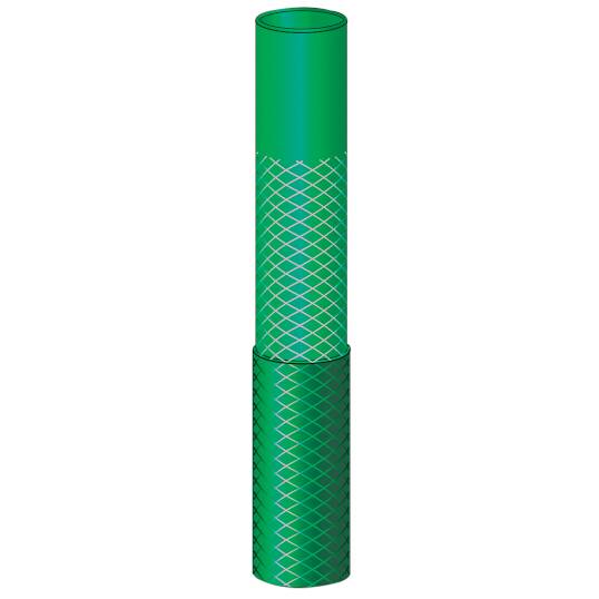 MANGUEIRA DE JARDIM TRAMONTINA COM ENGATES ROLO 10 M 79172 - VERDE FLEX