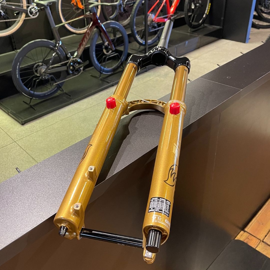 Garfo de Suspensão Fox Kashima Original 36 Gold 160mm